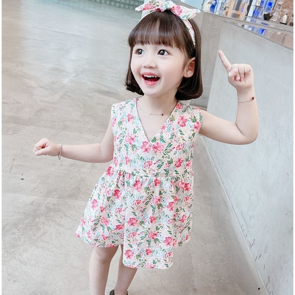 Đầm Công Chúa Cột Nơ Phong Cách Phương Tây Thời Trang Mới 2021 Dành Cho Bé Gái Sơ Sinh