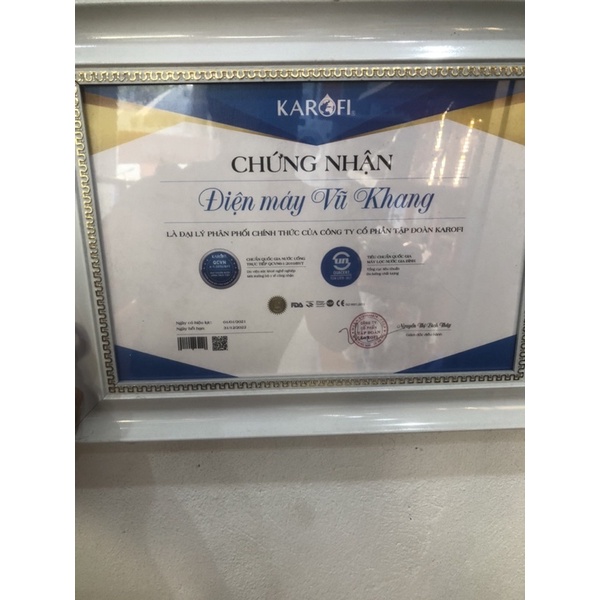Máy Lọc Nước Karofi Âm Tủ KAQ-U05/U95 SS038