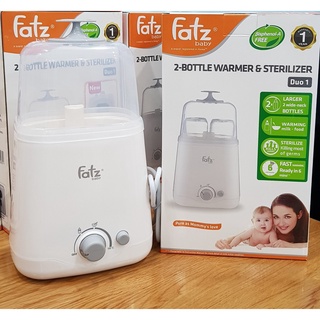Máy hâm sữa hai bình cổ rộng duo 1 fatz baby 2in1 - fb3012sl