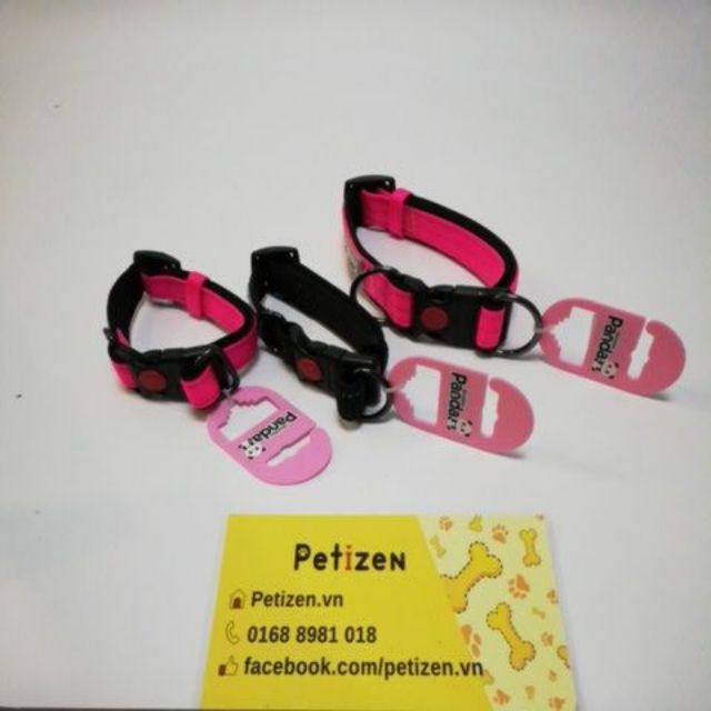 Vòng đeo cổ chó mèo bản dày từ 1.5cm-2.5cm