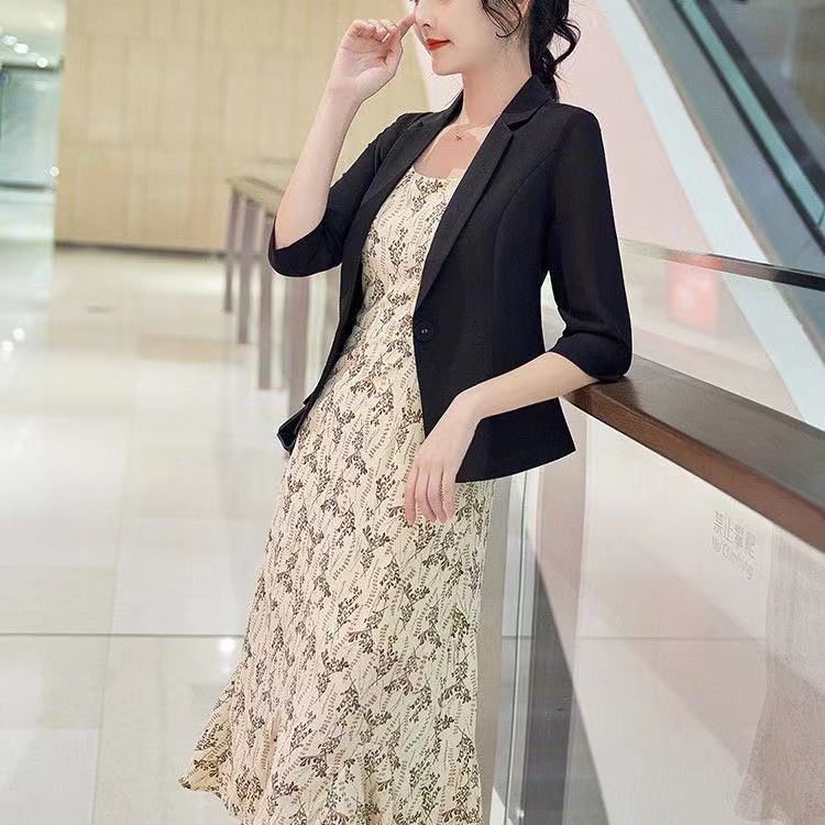 Áo Khoác Vest Chất Liệu Chiffon Màu Trắng Thời Trang Mùa Hè Sang Trọng Cho Nữ