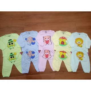 set 5 bộ dài tay cho bé