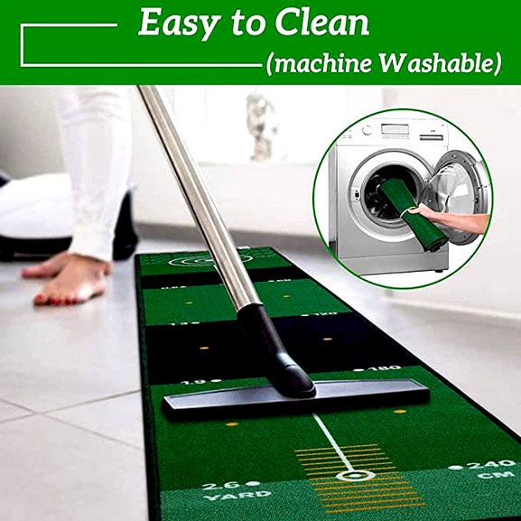 Bảo hành 12 tháng - Loại 1 - Thảm putt cải thiện kỹ năng khoảng cách cho người chơi GOLF