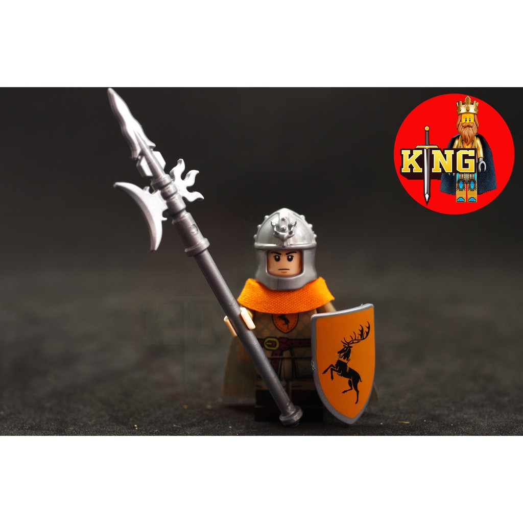 NON-LEGO XP218-Baratheon Halberdier