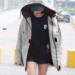 Áo khoác gió nam nữ unisex, vải dù nhẹ, chống nắng, đi mưa, cản gió tốt