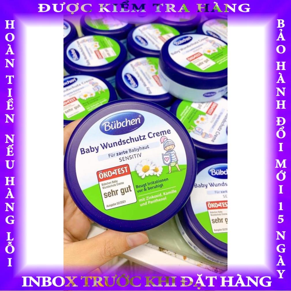 kem chống hăm Bubchen Baby Wundschutz Cream cho bé 150ml - Đức tranbinh