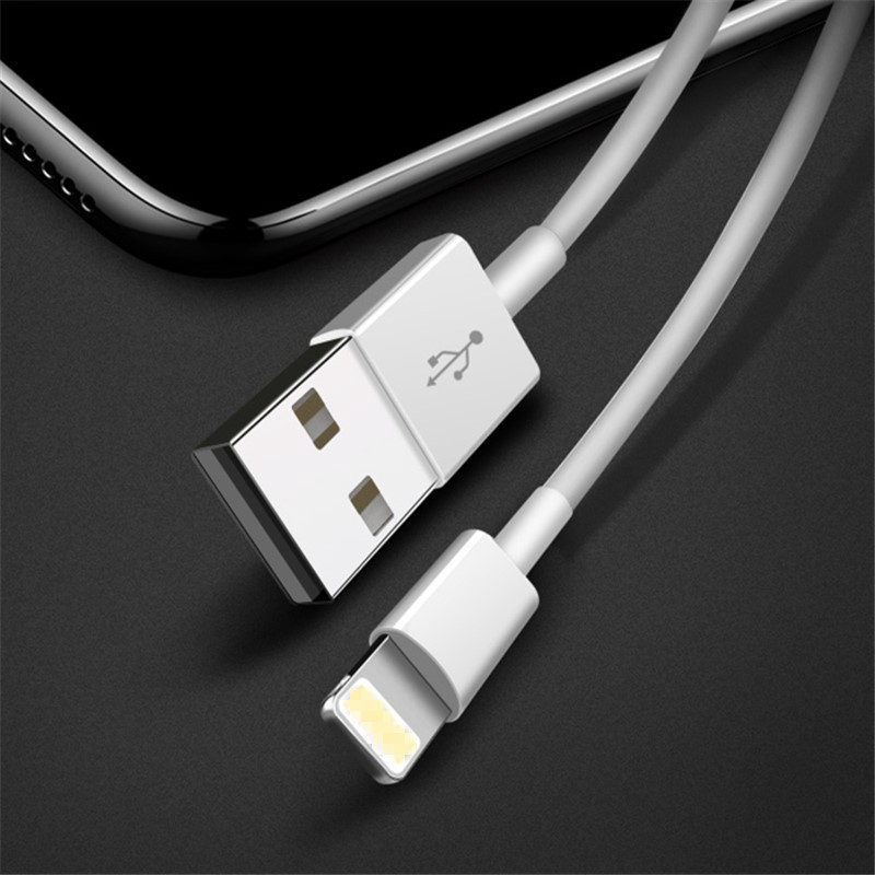 Cáp sạc truyền dữ liệu nhanh USB 2.1A dài 1m cho iPhone Ipod