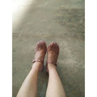 Sandal cao gót đế bằng ( coi kĩ ảnh thật phía cuối )
