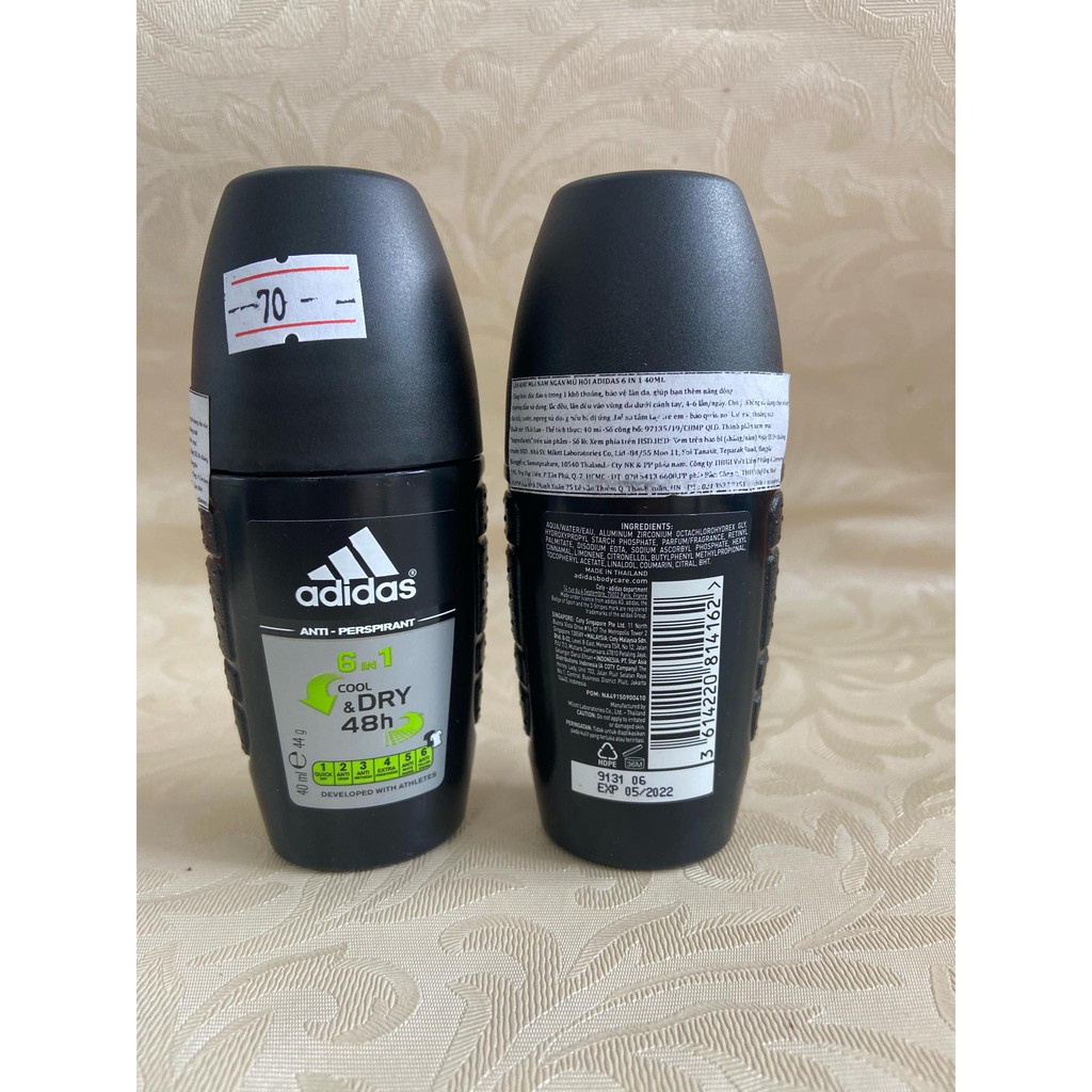 LĂN KHỬ MÙI NAM ADIDAS