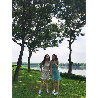 Đầm vai bèo giọt lệ