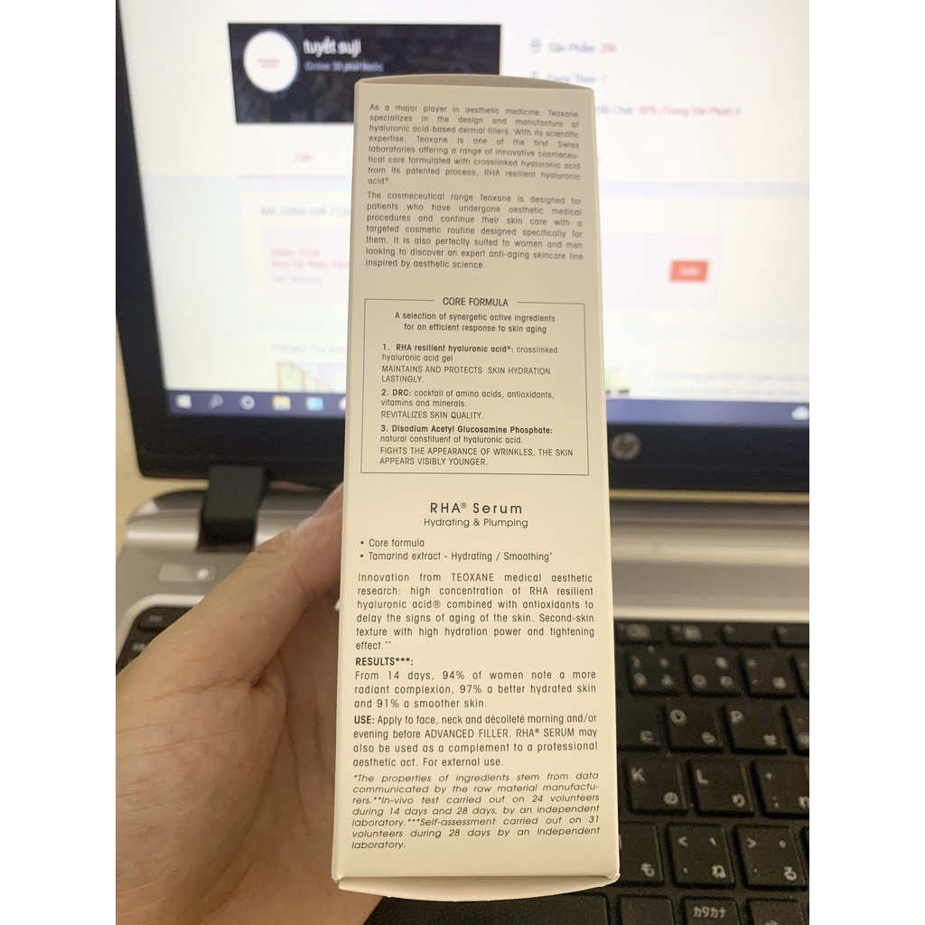 Tinh chất Teoxane RHA Serum 30ml
