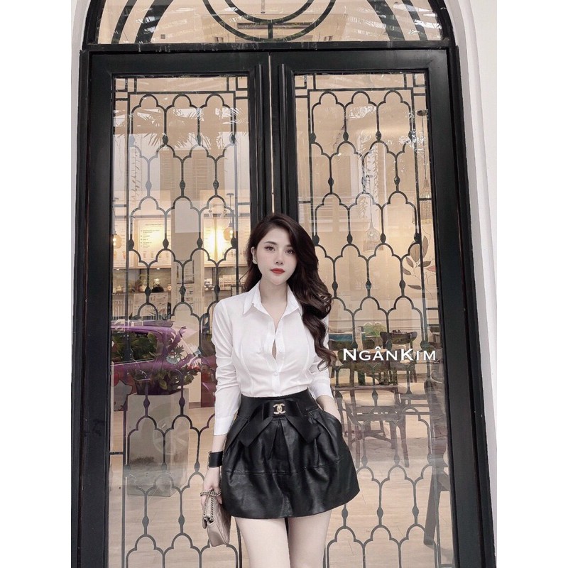 ÁO SƠ MI TRẮNG LỤA CAO CẤP
