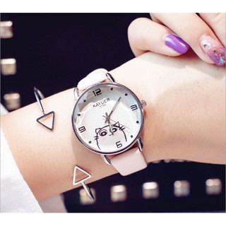 Đồng Hồ Nữ Ulzzang Kiểu Dáng Nhật Bản Cute Dễ Thương