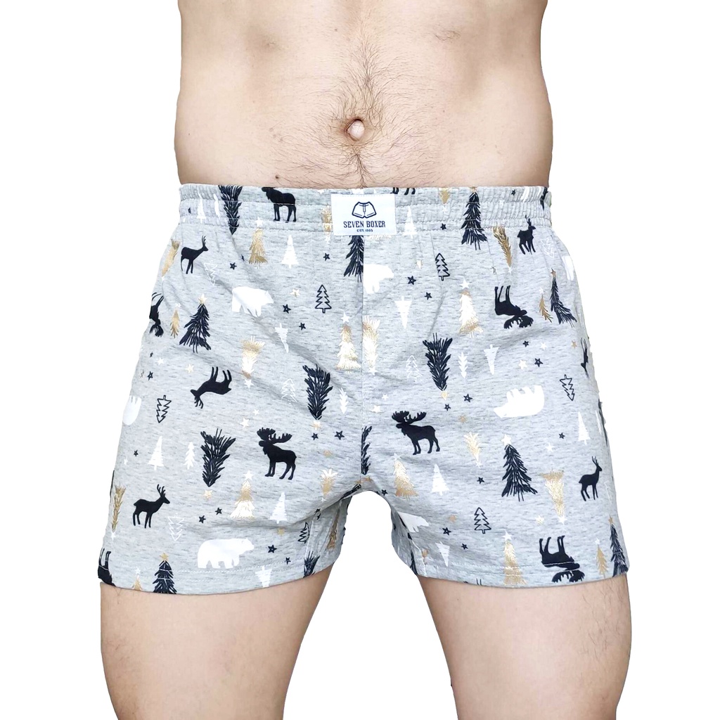 Quần Ngủ Nam đáy Boxer chất Thun Cotton bốn chiều mềm mịn nhẹ nhàng thoải mái