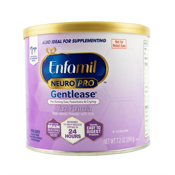 (DATE 2022) Hộp Sữa Bột Enfamil Neuropro Gentlease 204g Mỹ