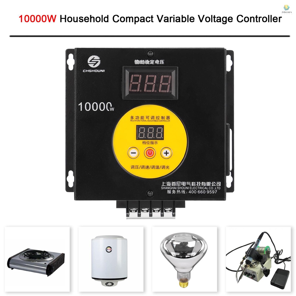 Bộ Điều Chỉnh Điện Áp 10000W Nhỏ Gọn Tiện Dụng Cho Gia Đình