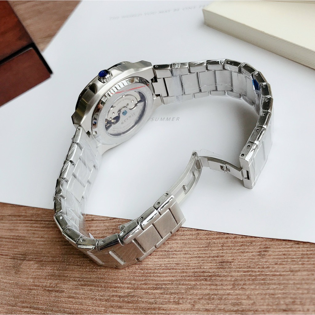 Đồng hồ nam chính hãng Gevril GV2 - Máy cơ tự động automatic - Mặt kính Sapphire