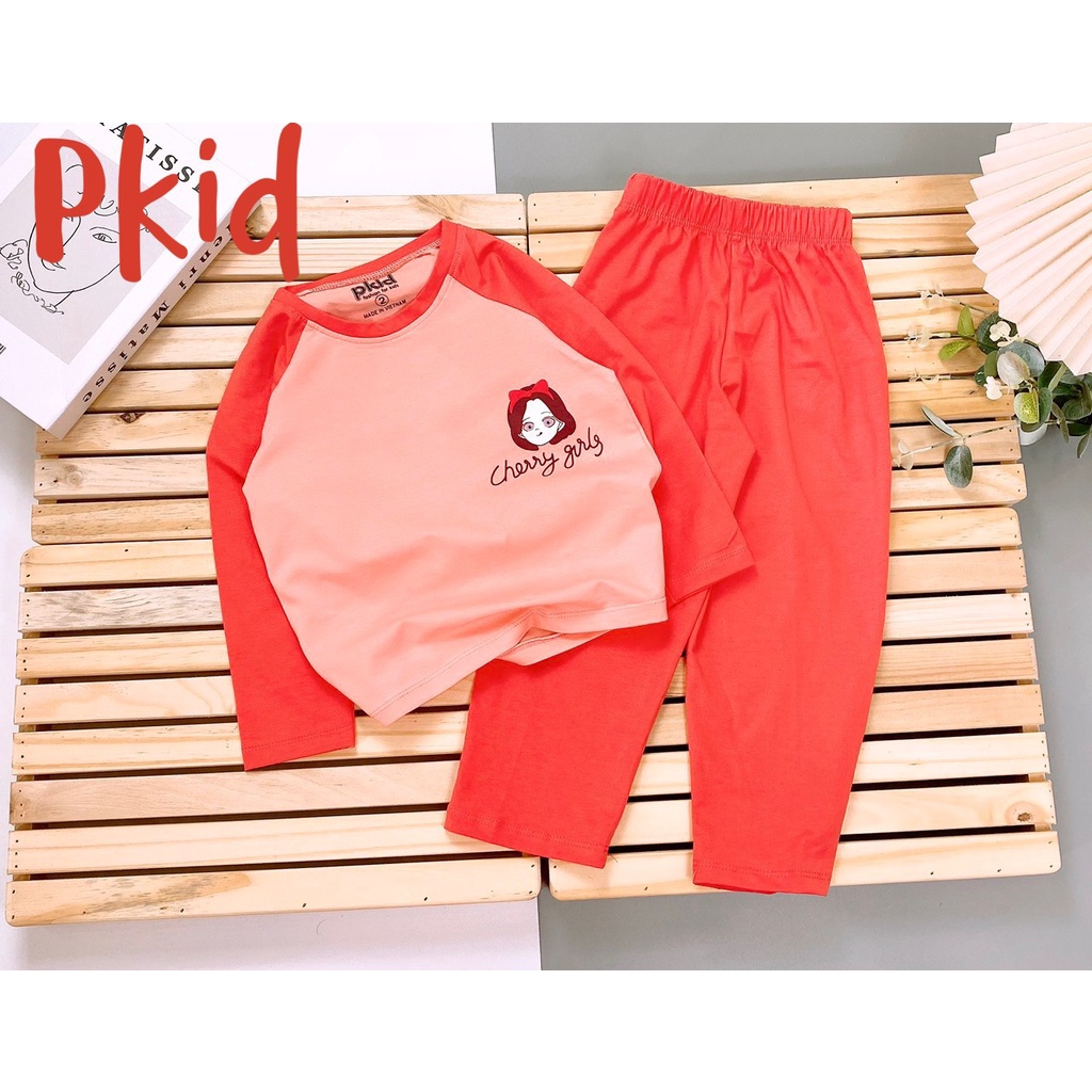 SET THUN CAM IN LOGO HOẠT HÌNH BÉ GÁI