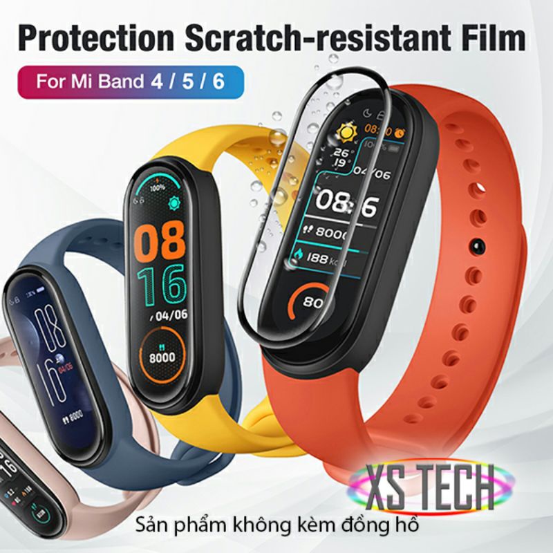 Bộ 2 miếng dán màn hình 3D Xiaomi Miband 4 Xiaomi Miband 5 Xiaomi Miband 6