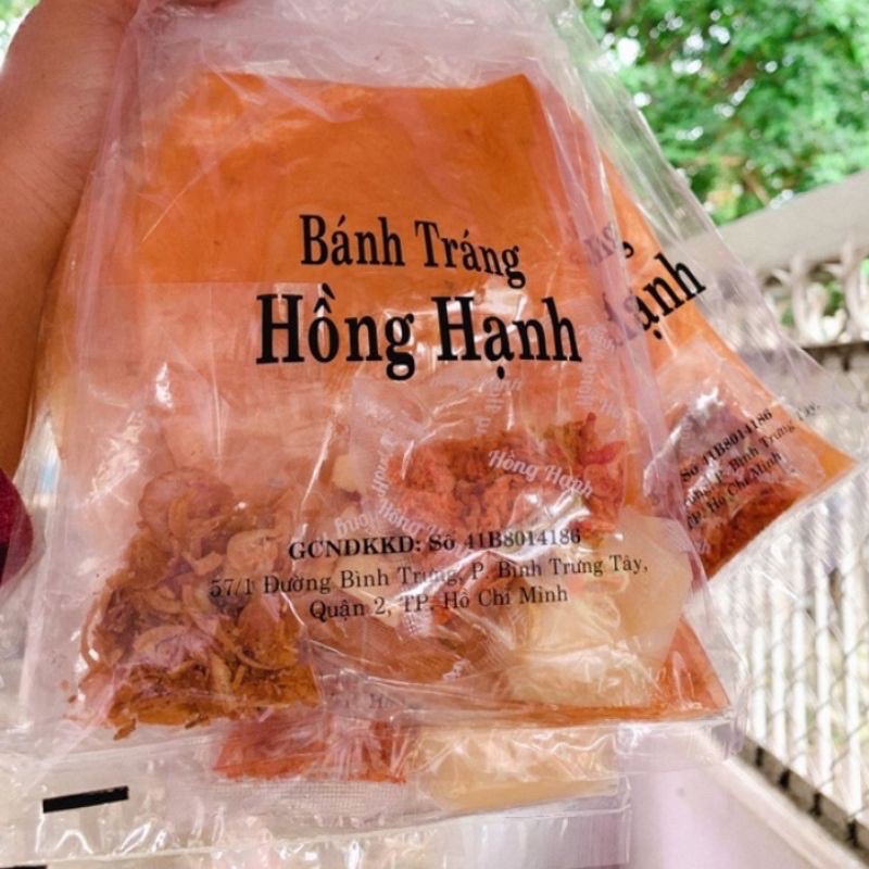 Combo sỉ 10 bánh tráng bơ hồng hạnh