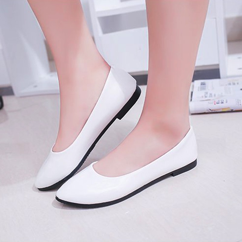 Giày búp bê nữ da bóng mềm dáng chuẩn -309 | BigBuy360 - bigbuy360.vn