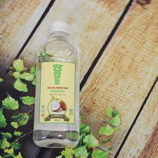 Dầu Dừa Nguyên Chất Organic Vietcoco chai pet 500ml