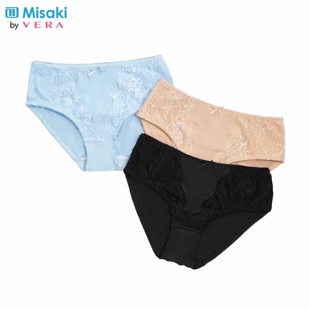 Combo 05 quần lót nữ thun lạnh Misaki by Vera 6229 - màu ngẫu nhiên
