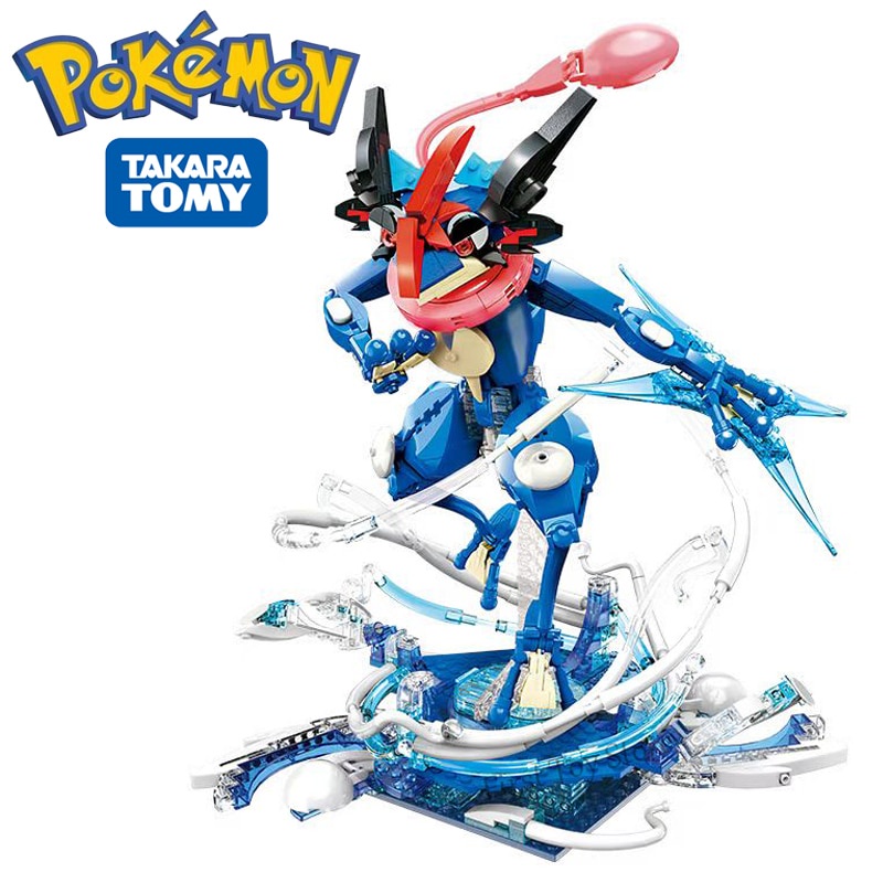 Mới Bộ Đồ Chơi Lắp Ráp Mô Hình Pokemon Greninja Mewtwo Charizard Venusaur