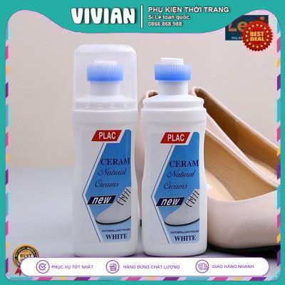 Chai Tẩy Trắng Giày 🧨RẺ VÔ ĐỊCH🧨 Lọ Vệ Sinh Giày, đánh giày không cần giặt, khử nhiễm, loại bỏ ố vàng hiệu quả .