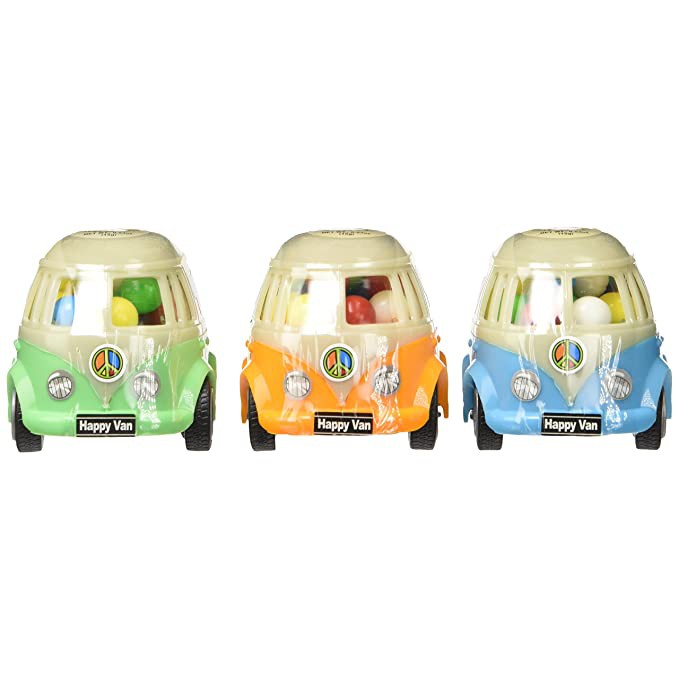 ( Bán sỉ ) Lốc 12c Kẹo chiếc xe Kidsmania Happy Van 15gr