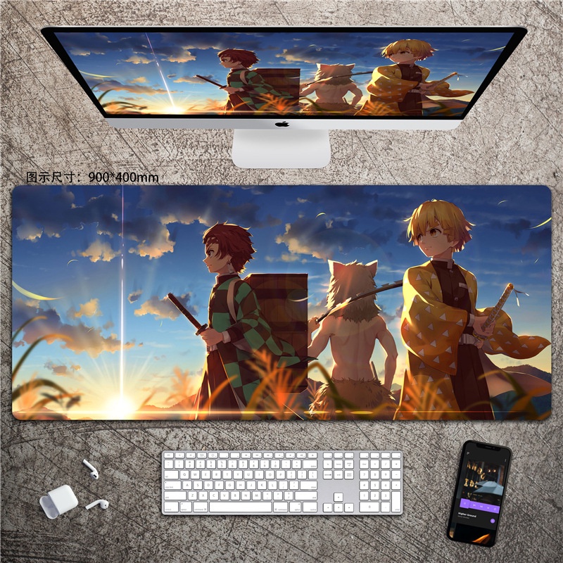 Lót Chuột Cỡ Lớn Anime Cao Cấp ( In Siêu Nét Chất Lượng Tấm Mouse Pad Siêu Dày Chơi Game 90x40 80x30 70x30 ... )