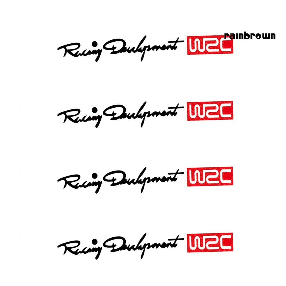 4 Miếng dán trang trí tay nắm cửa xe hơi Toyota Skoda Kia Laada Opel độc đáo