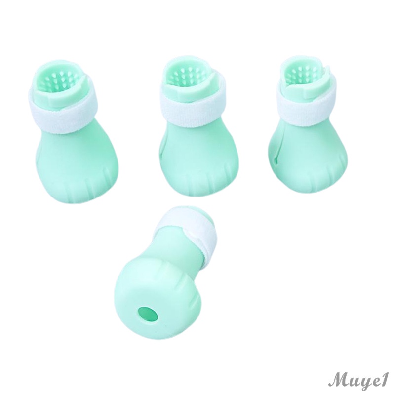 Bộ 4 Bọc Silicone Bảo Vệ Móng Cho Mèo Cào