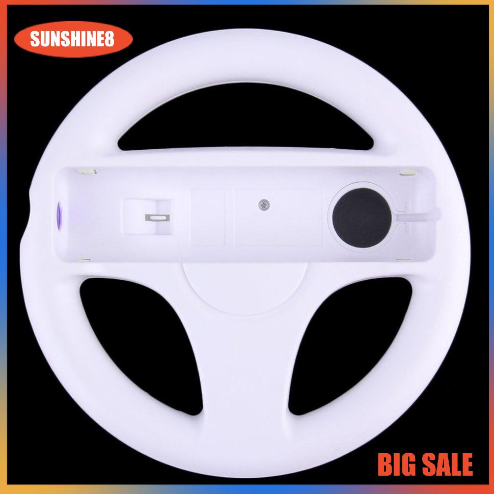 【SUN】Game Racing Steering Wheel for Nintend Wii Mario Kart Remote Controller