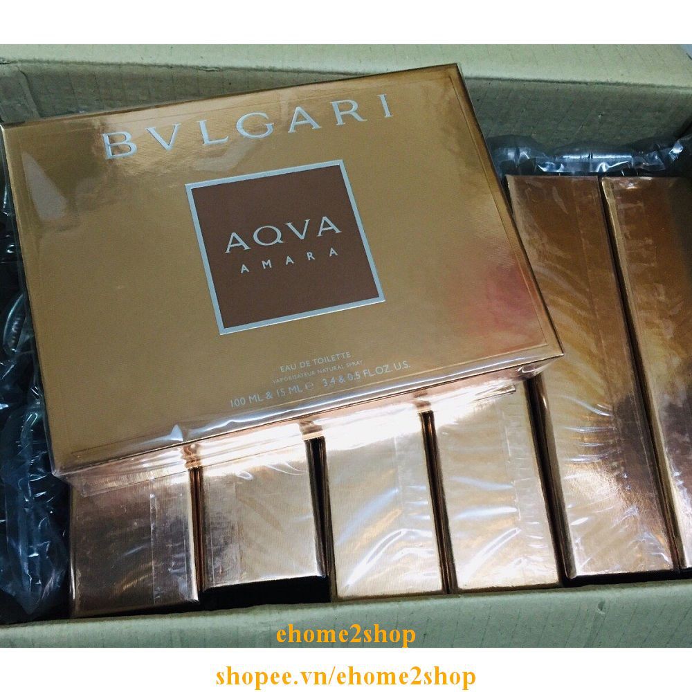 Nước Hoa Nam 100ml Bvlgari Aqva Amara shopee.vn/ehome2shop.