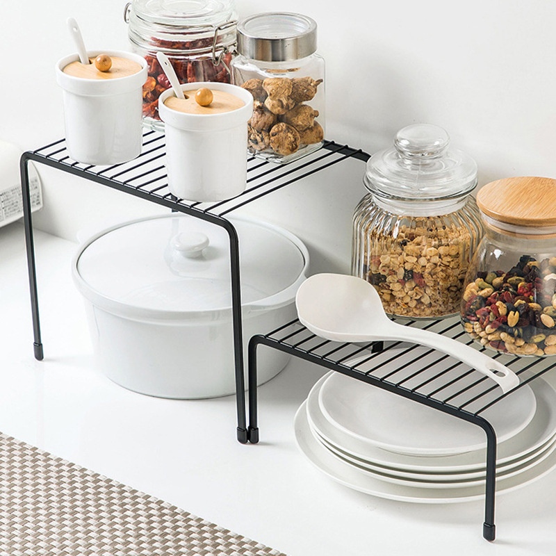 Kệ sắt một tầng tiết kiệm không gian cho nhà bếp/ phòng tắm