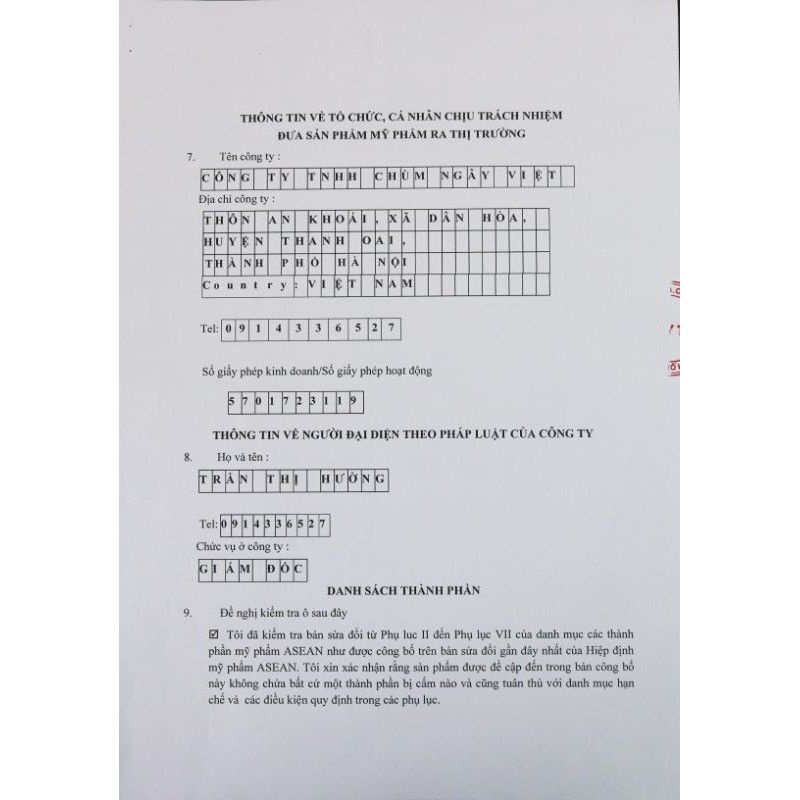 Dầu Chùm Ngây Moris 30ml - 10ml