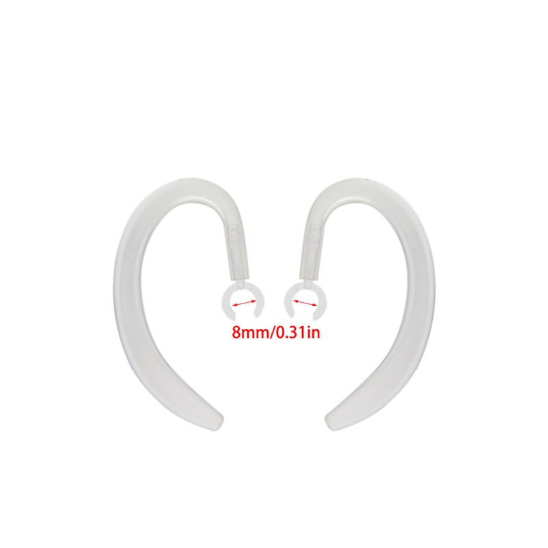 Cặp móc treo tai nghe bluetooth bằng cao su có thể thu vào