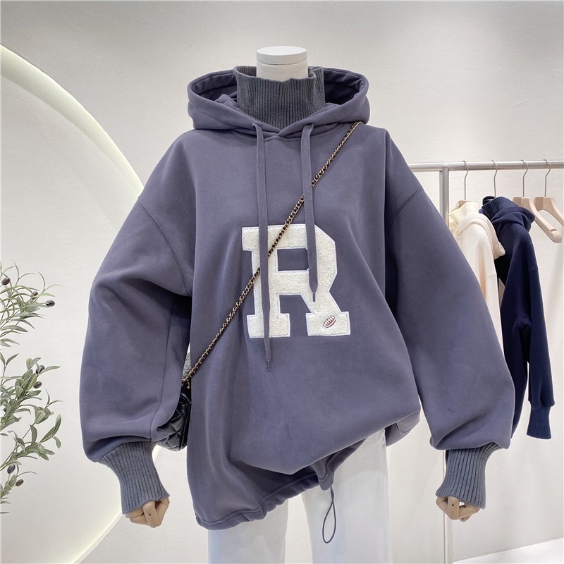 Áo hoodie nỉ bông Nam Nữ R M605