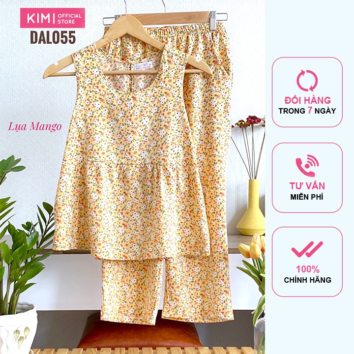 Đồ Bộ Mặc Nhà Nữ Quần Dài 9 Tấc Cao Cấp KIM