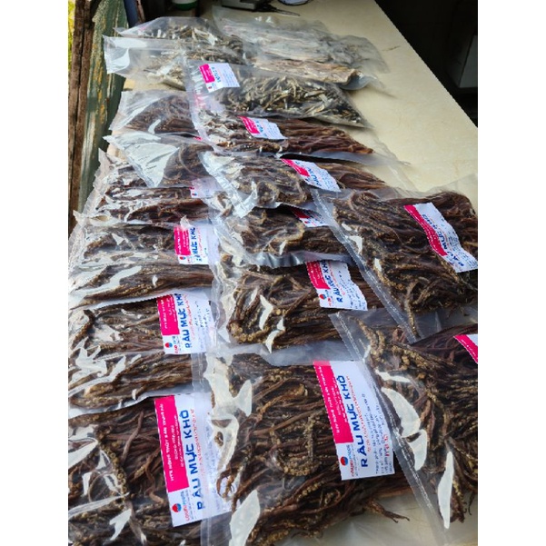 Combo 2kg râu mực khô.