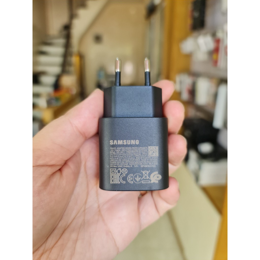 Sạc nhanh Samsung Note 20 Ultra 25w