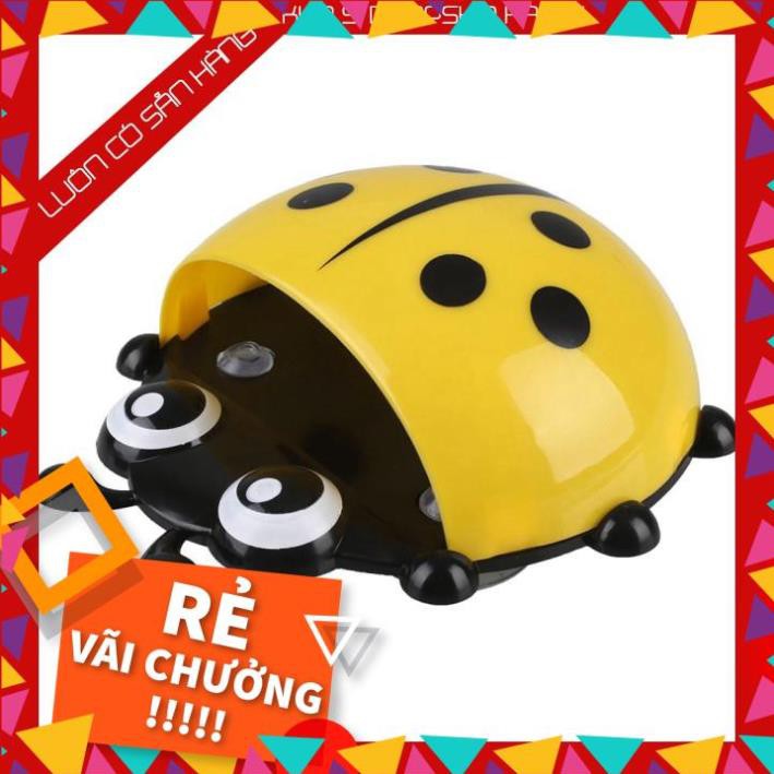 Kệ treo bàn chải đánh răng giá để đồ và tuýt kem dán gắn tường hình con bọ cute dễ thương trang trí đẹp _..