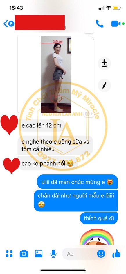 Tinh Chất Tăng Chiều Cao Miracle