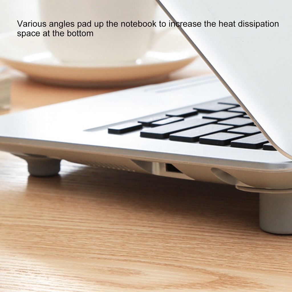 Set 4 Chân Đế Tản Nhiệt silicon kê chân laptop chống nóng tản nhiệt Cool Feet, nút cách nhiệt máy tính cho máy tính bảng/ máy tính xách tay