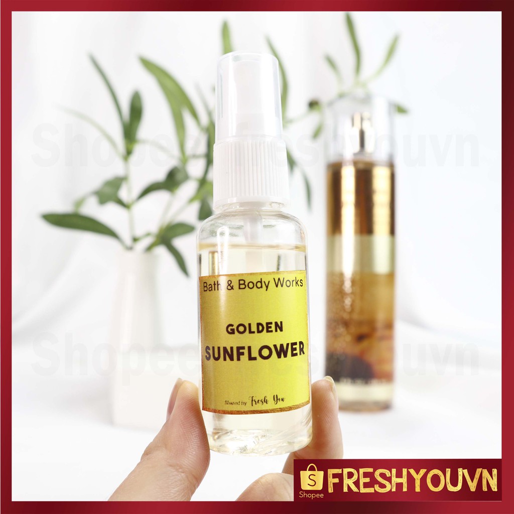 Golden Sunflower - Xịt thơm toàn thân body mist Bath & Body Works khác  - Hoa | BigBuy360 - bigbuy360.vn