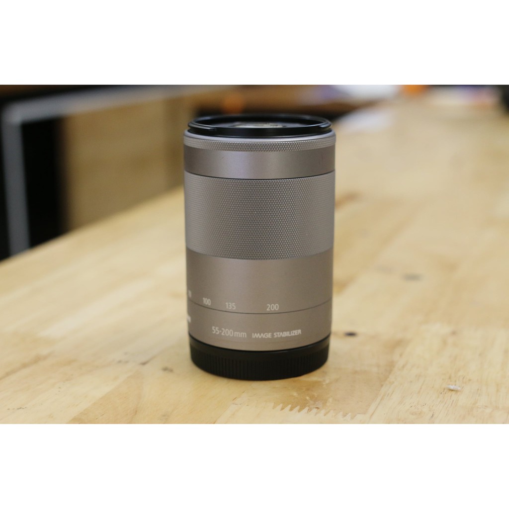 ỐNG KÍNH CANON EF-M55-200MM F4.5-6.3 IS STM /BẠC