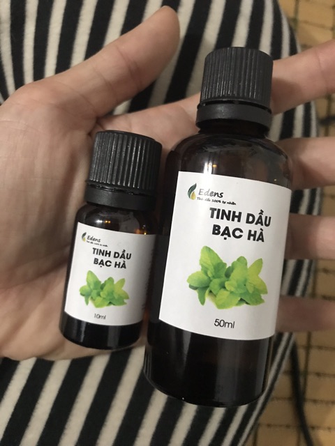 Tinh dầu Bạc Hà 10ml-50ml nguyên chất 100% tự nhiên của Viện Hàn Lâm KHCNVN