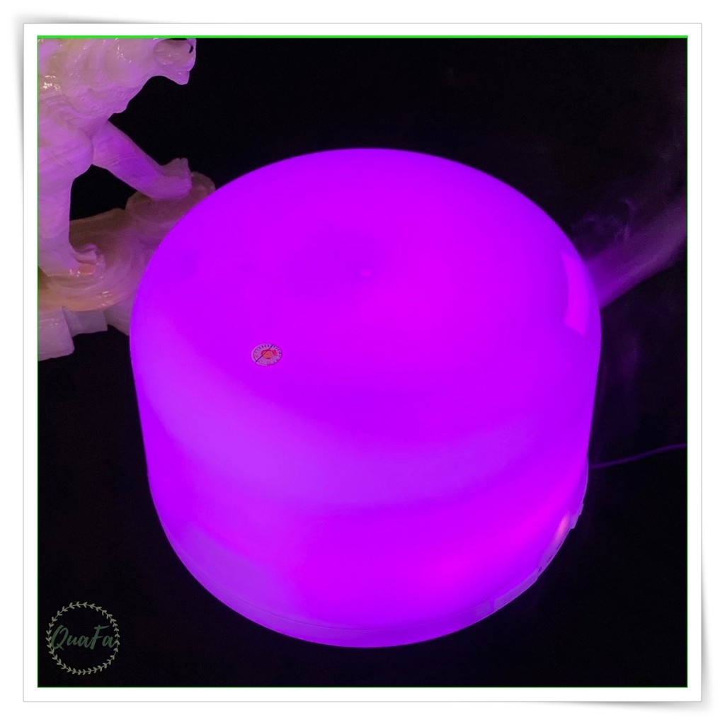 [Siêu Sale] Máy Tạo Độ Ẩm, Khuếch Tán Tinh Dầu Có Đèn LED Đổi Màu (500ml)