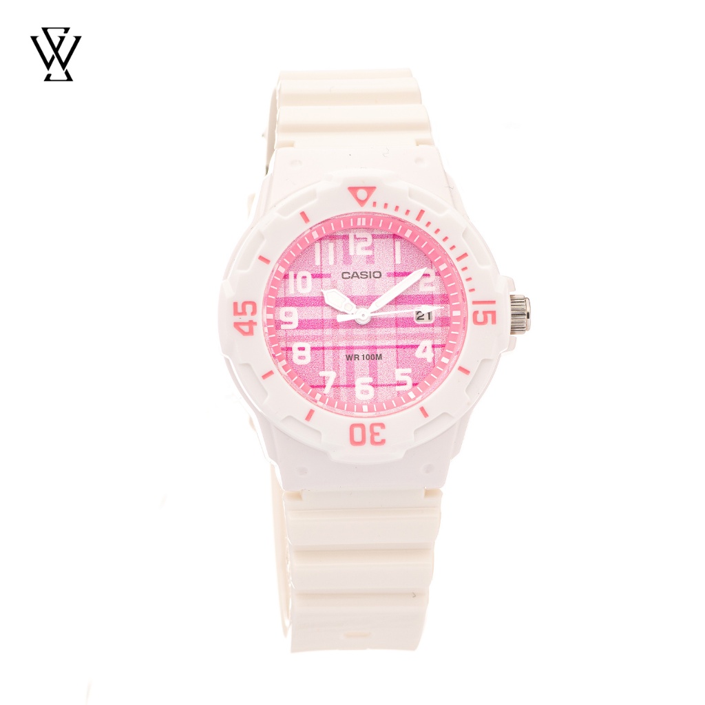 Đồng Hồ Quartz Cho Bé Gái Casio WATCHSTORE LRW-200H-4CVDF Thiết Kế Mặt Kính Tròn 34mm, Vỏ Và Dây Đeo Bằng Nhựa Bền Bỉ